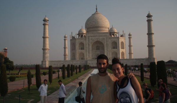 Gloria y José visitaron India en dos ocasiones, una de ellas fue en 2014.