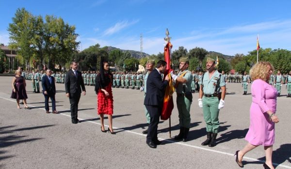 Imagen de la última jura desarrollada en el Cuartel de Ronda