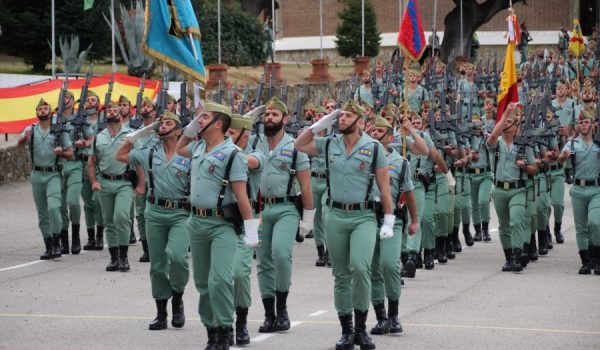 Imagen del último acto celebrado en el Acuartelamiento de Ronda, el pasado día 6