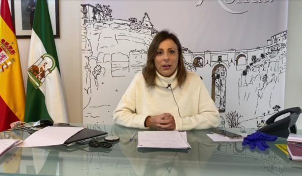 Mª de la Paz Fernánde ha hecho un llamamiento a la calma y a la responsabilidad social,