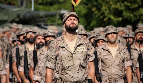 Efectivos del Grupo Táctico Millán-Astray, en el acto de despedida en Ronda antes de partir rumbo a Bamako