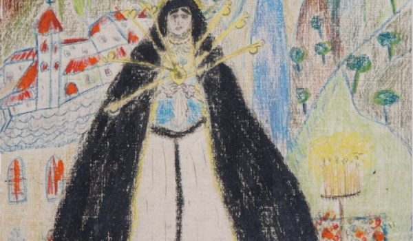 A sus 26 años Lorca hizo este dibujo que ha suscitado diversidad de opiniones sobre la ubicación del paisaje que aparece en él.