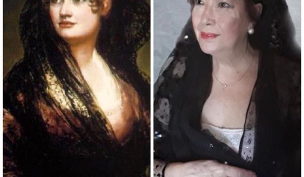 Carmela se ha caracterizado como el Retrato de Isabel Porcel de Goya.
