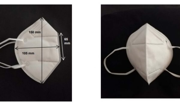 Mascarillas del Hospital Universitari Parc Taulí de Barcelona que resultaron ser defectuosas y cuyo modelo coincide con el de las mascarillas empleadas por sanitarios rondeños según afirman estos.