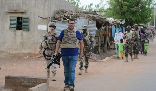 Guerrero ha acompañado a La Legión de Ronda en sus dos últimas misiones en Mali