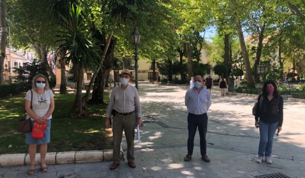 Los miembros de la plataforma exigen una coordinación por parte de las autoridades sanitarias para que este año el centro socio sanitario sea una realidad en Ronda.