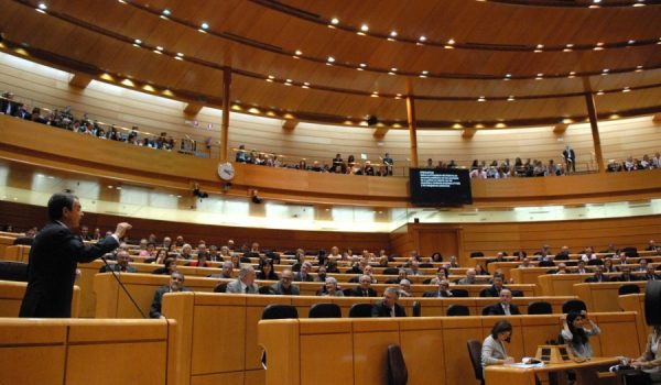 Uno de los últimos plenos del senado durante la anterior legislatura.