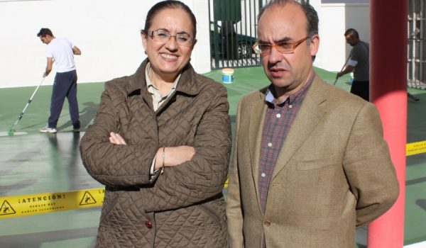 Los alumnos de 3º y 4º de Primaria podrán entrar por el nuevo acceso a partir del lunes.