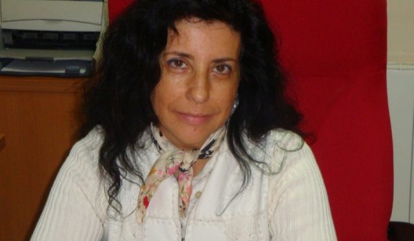 Pepi Valle, durante su comparecencia de hoy ante los medios de comunicación.