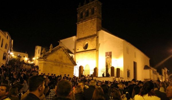 Imagen de archivo de un Jueves Santo en el Barrio de Padre Jesús.