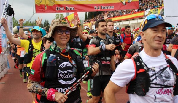 Imagen de archivo de una salida de marchadores desde la Ciudad Deportiva