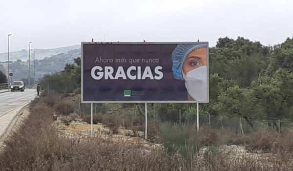 La campaña se hará visible con pancartas cercanas a los centros sanitarios de Málaga, Marbella, Antequera, Vélez Málaga y Ronda