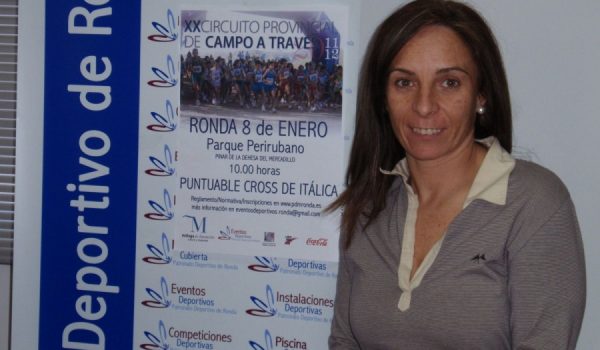 Nuria Galán, responsable de eventos del Patronato Deportivo Municipal.