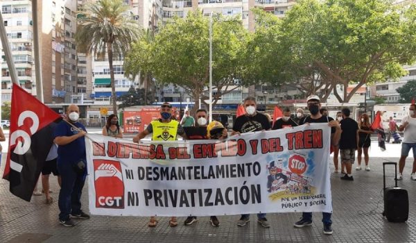 CGT Andalucía se congratula del éxito de participación con que ha contado la convocatoria en esta primera jornada de huelga.