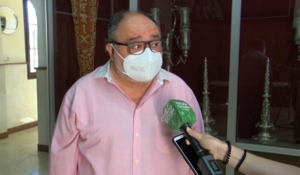 Lorenzo ha cumplido un mandato de cuatro años al frente de la Hermandad de Nuestro Padre Jesús NAzareno y Nuestra Señora de los Dolores.