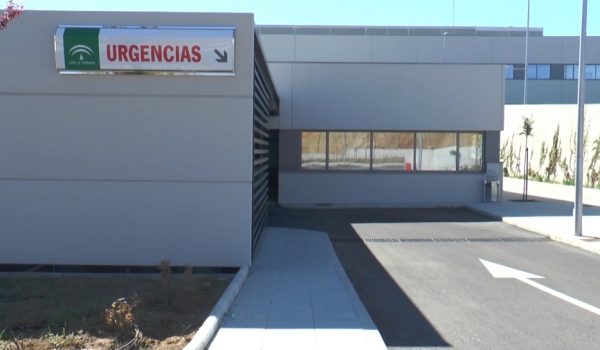 Entrada a Urgencias del Hospital Comarcal