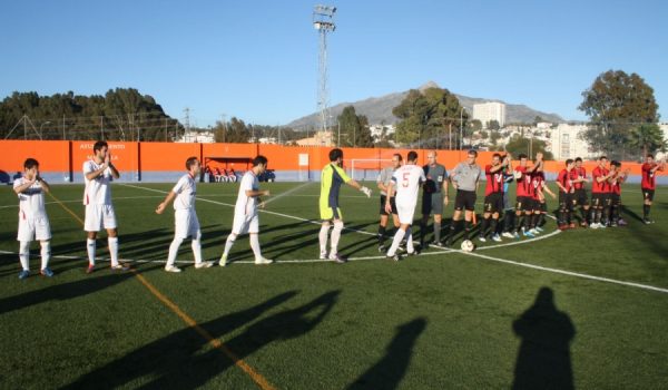 El encuentro se disputó en el campo anexo del Municipal de San Pedro de Alcántara.