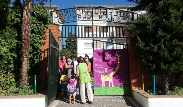 Los menores han accedido a las aulas de manera escalonada