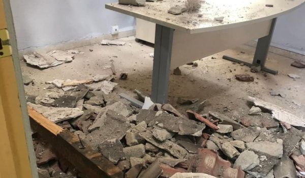 Por fortuna el incidente no ha ocasionado daños personales.