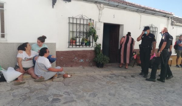 El desahucio se ha producido en el número 5 de la calle Albahaca.