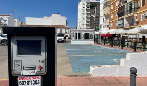Imagen del aparcamiento ubicado en el antiguo Cuartel de la Concepción