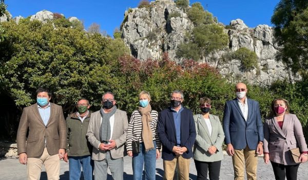 El presidente del ente provincial se ha desplazado hasta la localidad de Gaucín