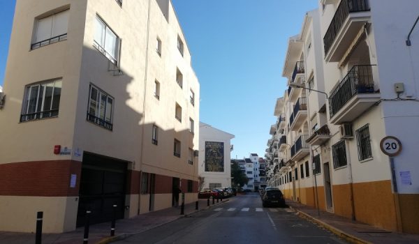 Calle de la barriada