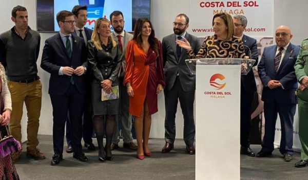 Parte de la delegación rondeña, en la última edición de Fitur previa a la pandemia