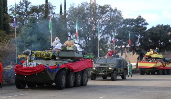 Cabalgata de Reyes en el Cuartel de La Legión en Ronda