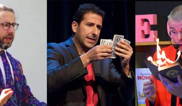 Rafa, Fran y Luigi han realizado espectáculos en teatros y escenarios de toda España
