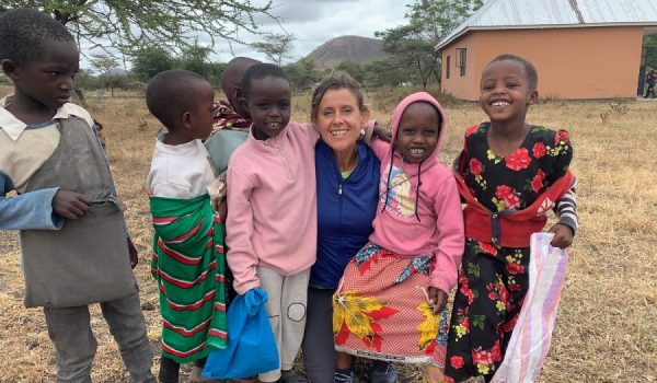Patricia Díaz vivía en julio de 2021 su última experiencia de voluntariado, en Tanzania.