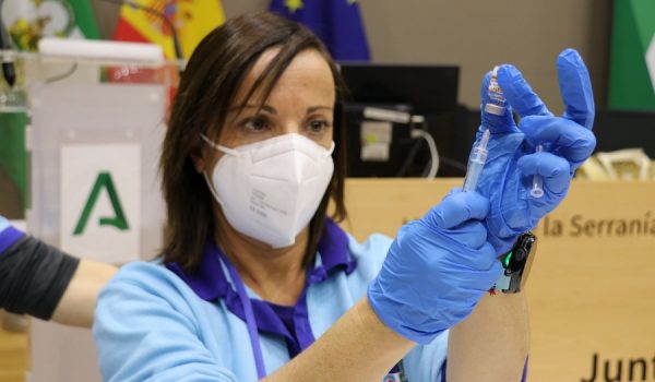 El protocolo de vacunación sigue su curso en el Centro de Salud Ronda Sur.