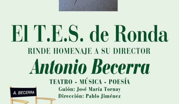 El homenaje estará dirigido por Pablo Jiménez, con guion de José María Tornay