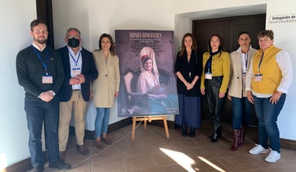 La imagen fue descubierta durante la celebración la I Convención de la Serranía de Ronda Romántica