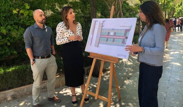 El diseñador del proyecto y la alcaldesa de Ronda han dado más detalles de los trabajos, que se van a iniciar en el paseo de Orson Welles.