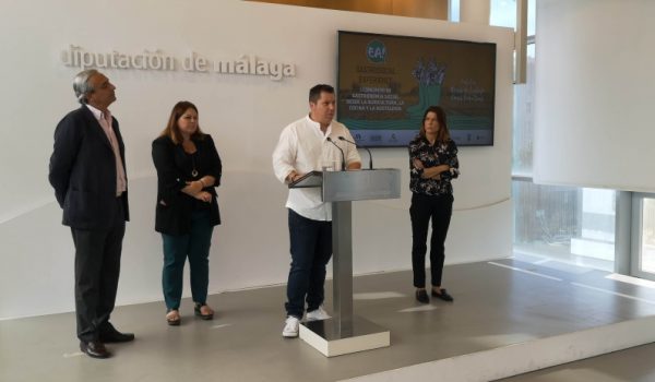 El chef y empresario Miguel Herrera, codirector del congreso, estuvo presente en la presentación del evento el pasado martes en la sede de la Diputación de Málaga