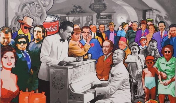 La exposición muestra la obra más reciente del dúo Factoría Pláxtica, formado por Domingo Moreno y Víctor Sáez.