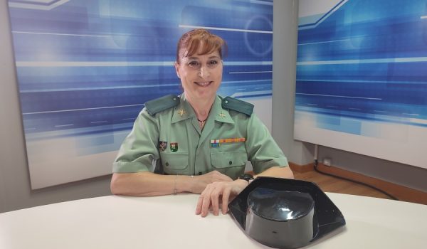 Roldán en el plató de Charry TV