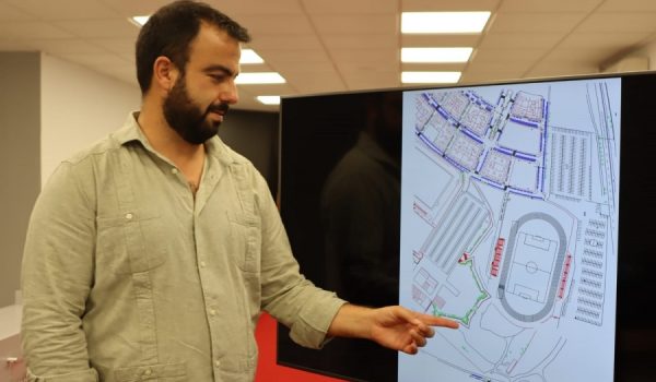 El responsable municipal de esta área, Alberto Serrano, ha recordado que se va a ampliar la zona de aparcamientos en las inmediaciones del recinto ferial