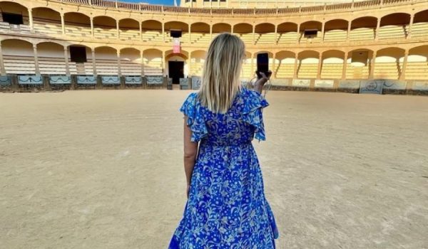 La fotografía ha sido tomada por el esquiador de origen alemán Hubertus Von Hohenlohe.