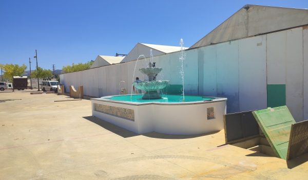 Se instalarán elementos decorativos de grandes dimensiones, entre ellos una nueva fuente.