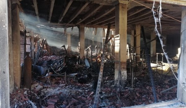 La estructura del bajo y de la primera planta están muy dañadas
