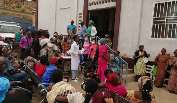 El grupo arriateño se puso manos a la obra en Boma el pasado 24 de agosto.