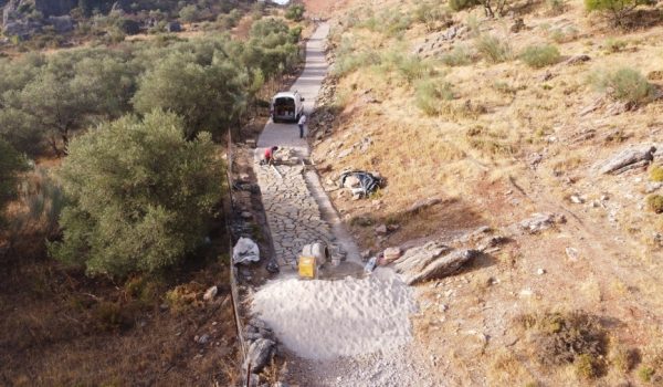 Se está actuando en un tramo de 150 metros lineales ubicado en el entorno del paraje el Portichuelo.