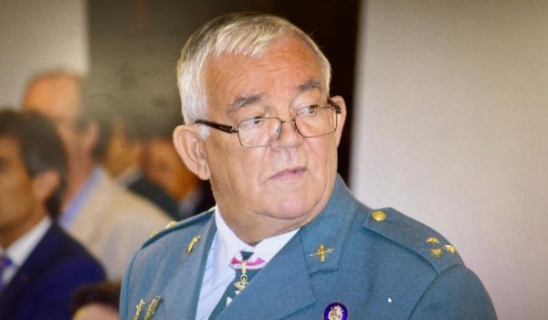 El Capitán Marcos se incorporó a la Guardia Civil con tan solo 15 años y prestó 43 de servicio.