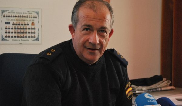 Salvador García, Jefe del Grupo Judicial del Cuerpo Nacional de Policía, ha explicado hoy los detalles de la investigación.