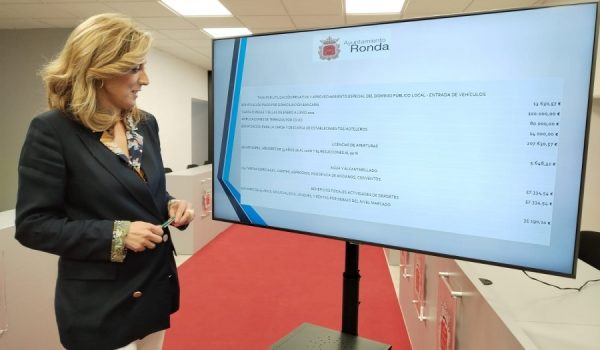 La delegada de Economía y Hacienda, María del Carmen Martínez, ha dado a conocer este viernes la relación de beneficios fiscales