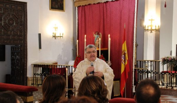Corral ofició la eucaristía por el Día de los Santos Ángeles Custodios.