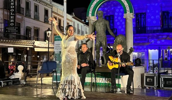 La rondeña Rocío Romero actuó en la plaza del Socorro