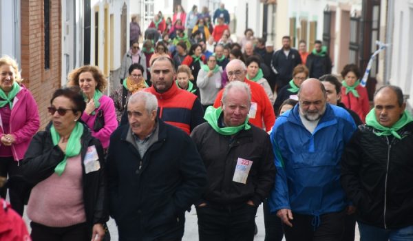 Medio millar de marchadores acudieron a la cita